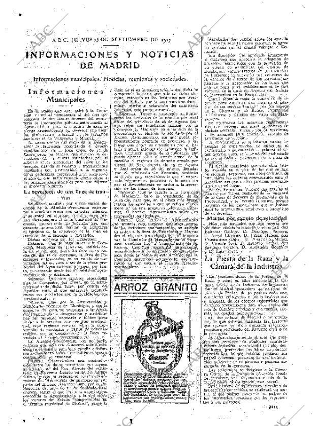 ABC MADRID 15-09-1927 página 21