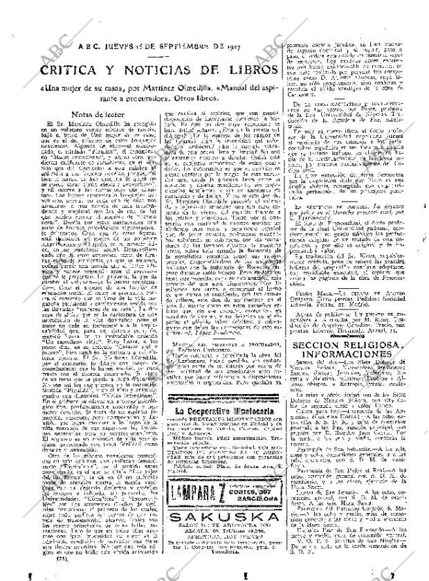 ABC MADRID 15-09-1927 página 28