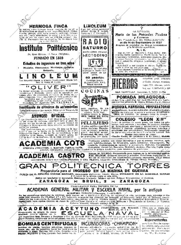 ABC MADRID 15-09-1927 página 38