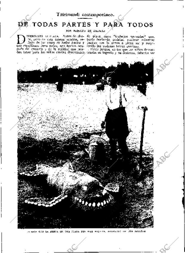 BLANCO Y NEGRO MADRID 18-09-1927 página 14