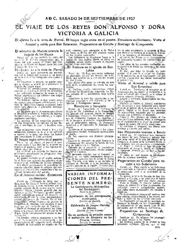 ABC MADRID 24-09-1927 página 15