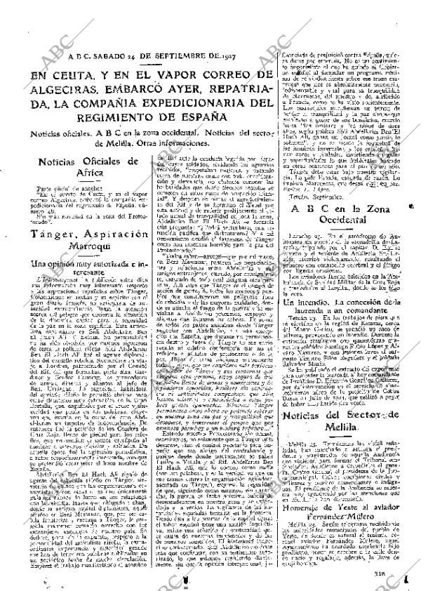 ABC MADRID 24-09-1927 página 17