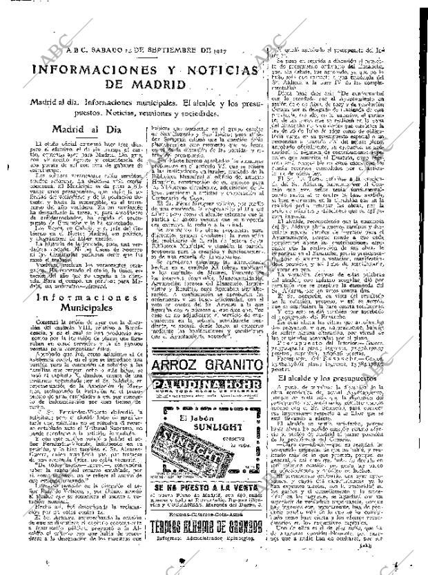 ABC MADRID 24-09-1927 página 21