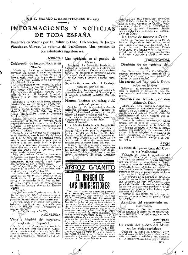 ABC MADRID 24-09-1927 página 23