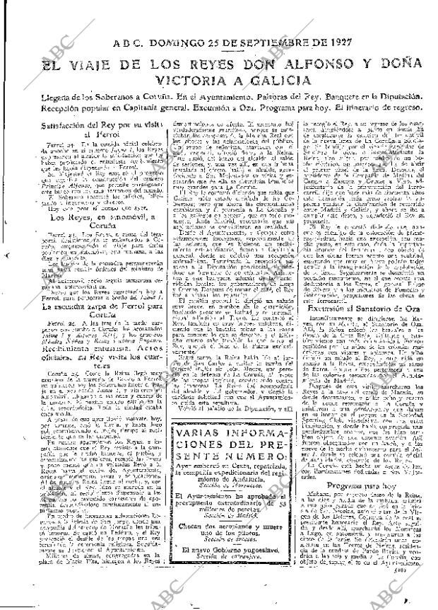 ABC MADRID 25-09-1927 página 23