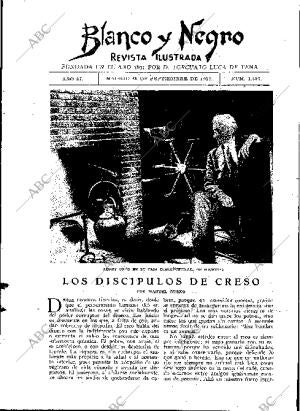 BLANCO Y NEGRO MADRID 25-09-1927 página 3