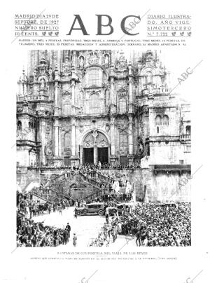 ABC MADRID 29-09-1927 página 1