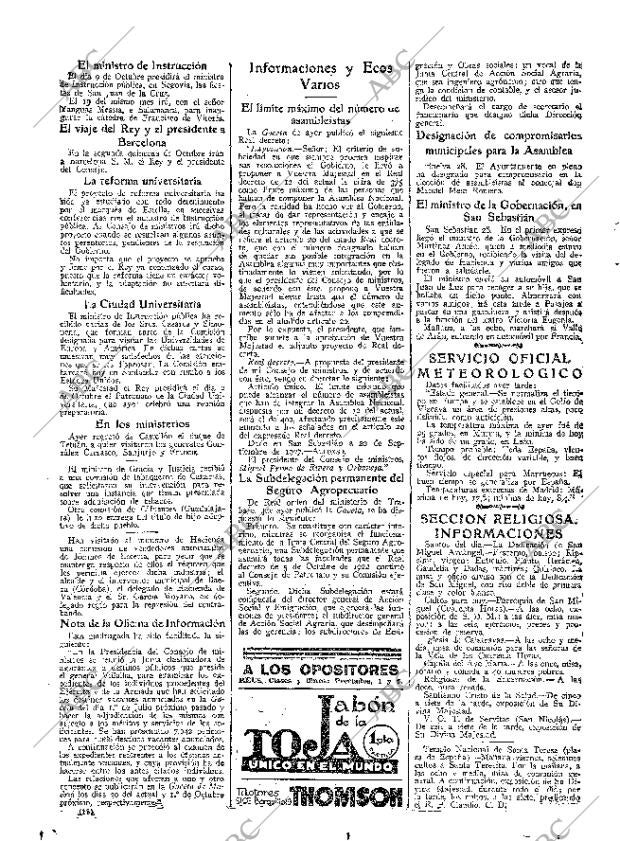 ABC MADRID 29-09-1927 página 18