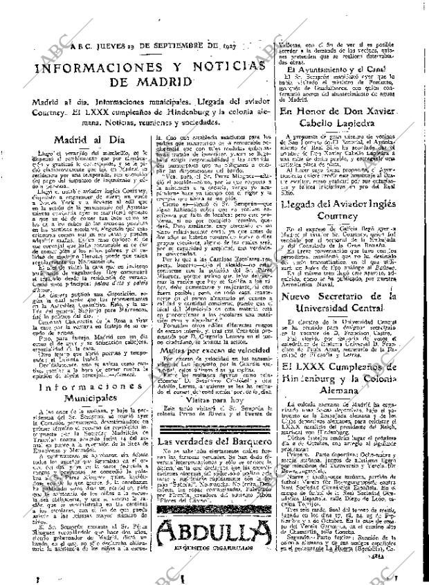 ABC MADRID 29-09-1927 página 21
