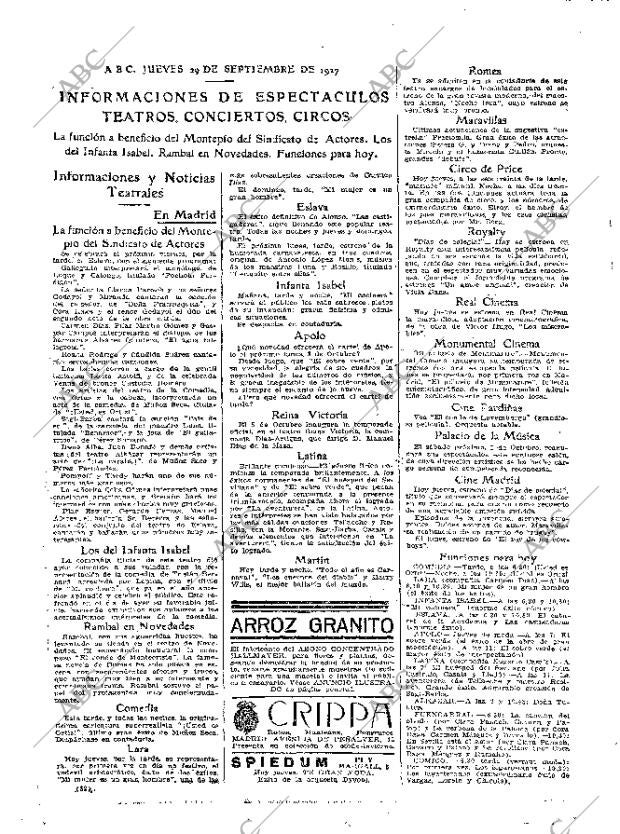 ABC MADRID 29-09-1927 página 32