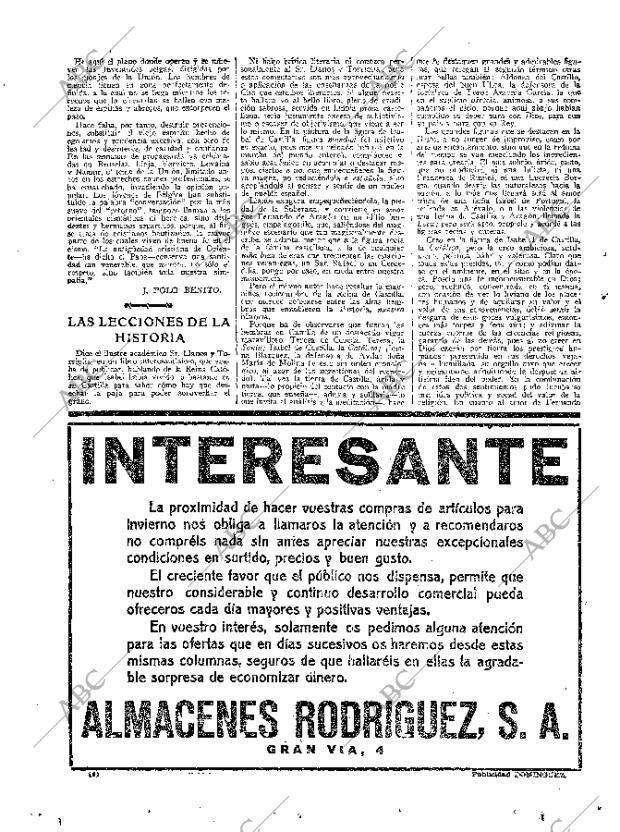 ABC MADRID 30-09-1927 página 6