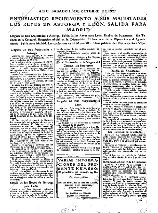 ABC MADRID 01-10-1927 página 15