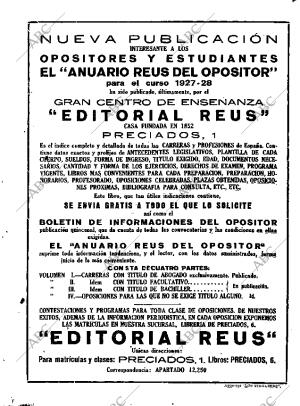 ABC MADRID 01-10-1927 página 20