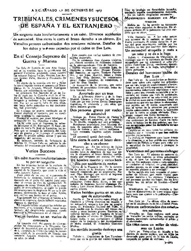 ABC MADRID 01-10-1927 página 23