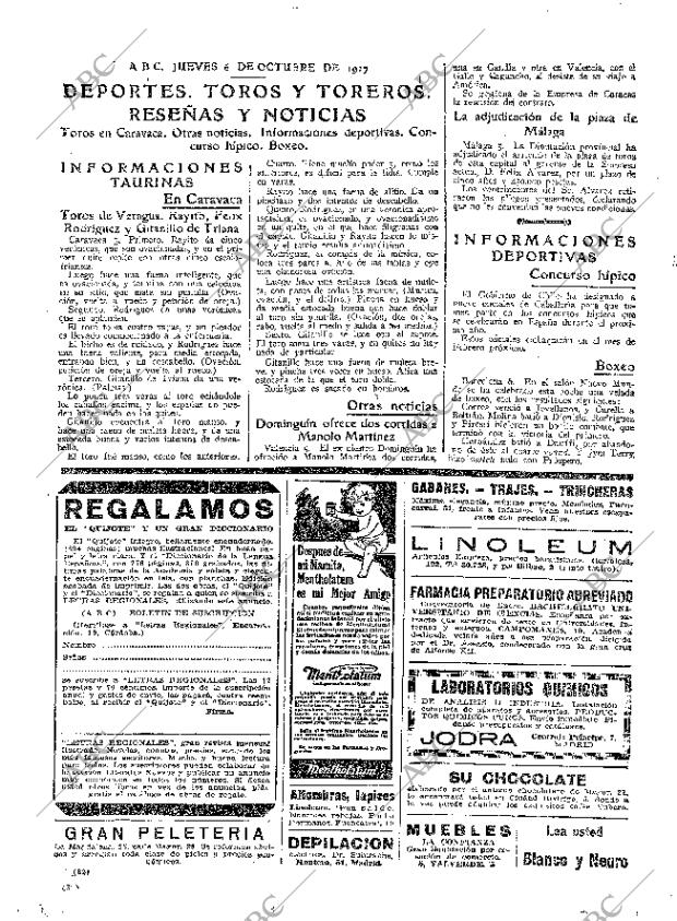 ABC MADRID 06-10-1927 página 32