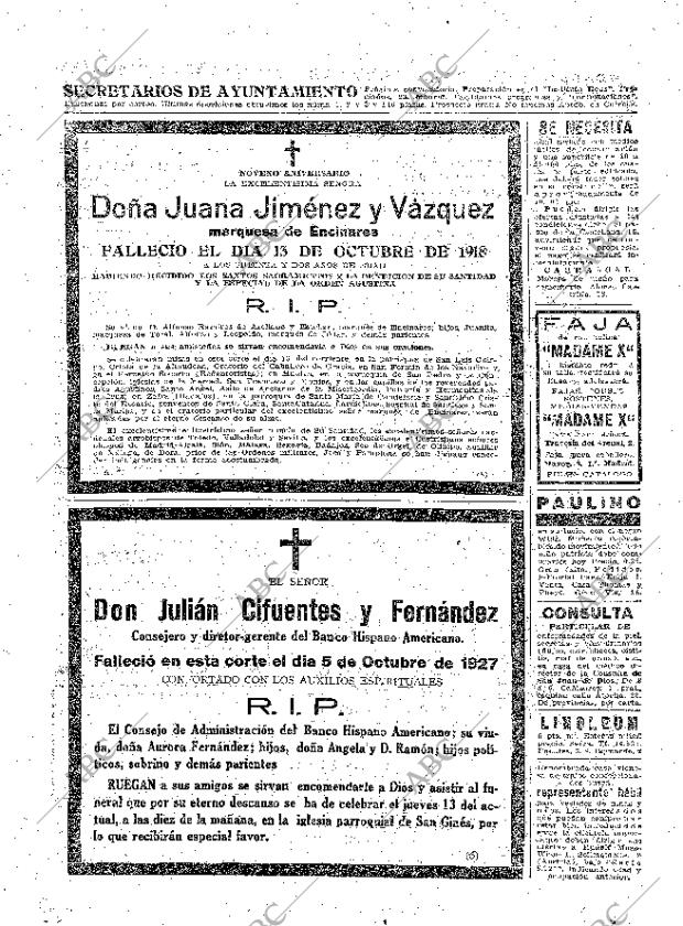 ABC MADRID 12-10-1927 página 44