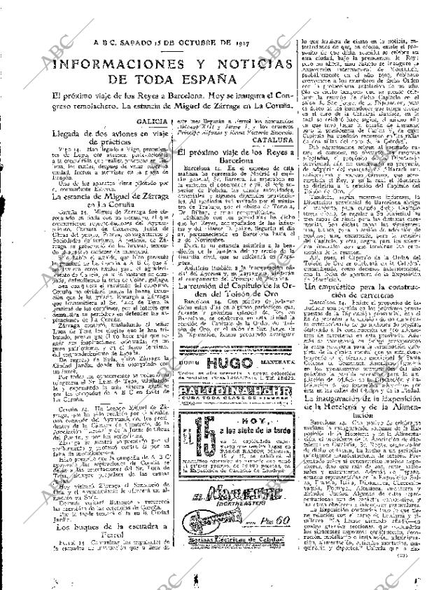 ABC MADRID 15-10-1927 página 23
