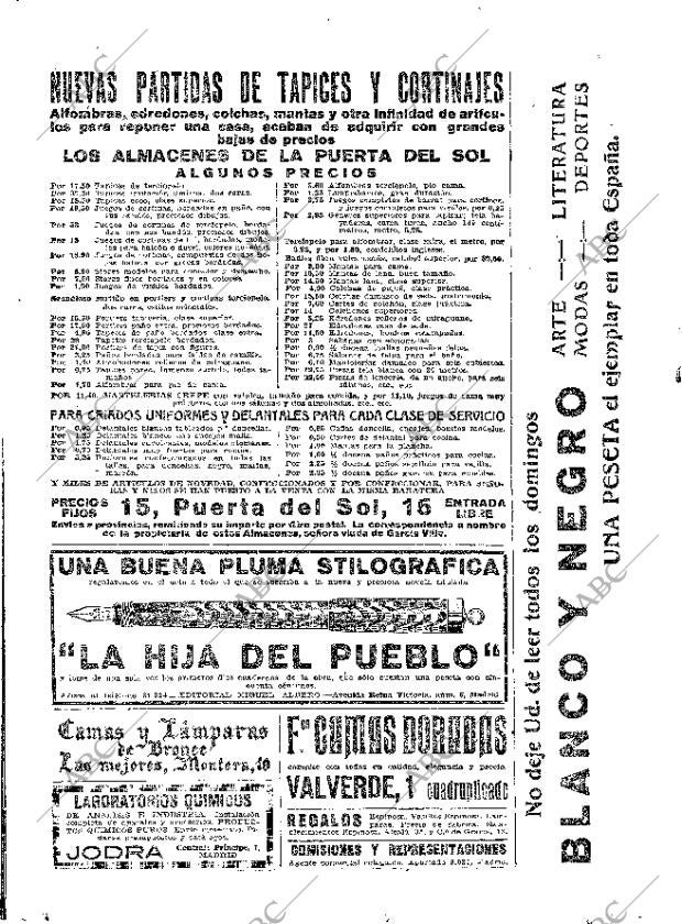 ABC MADRID 16-10-1927 página 52