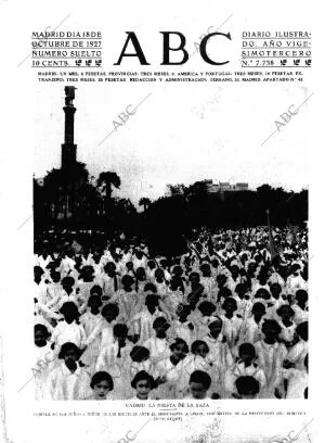 ABC MADRID 18-10-1927 página 1