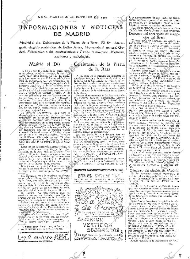 ABC MADRID 18-10-1927 página 23