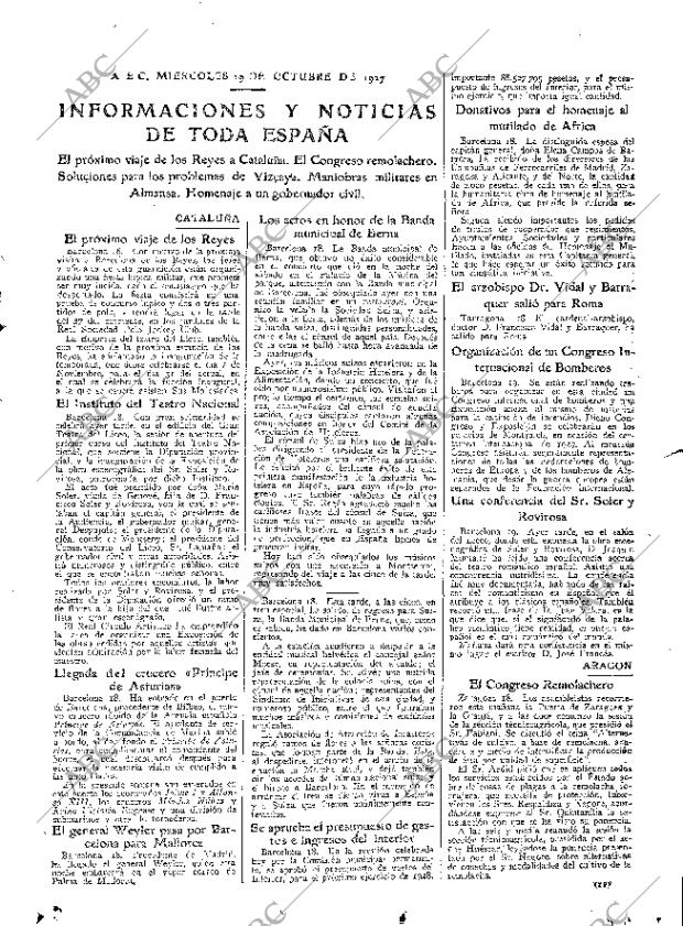 ABC MADRID 19-10-1927 página 29