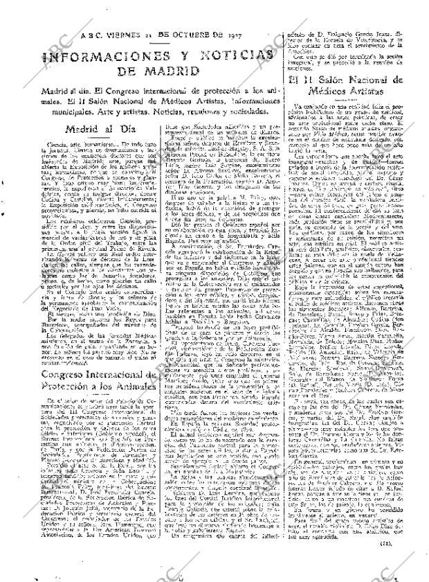 ABC MADRID 21-10-1927 página 21