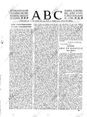 ABC MADRID 21-10-1927 página 3