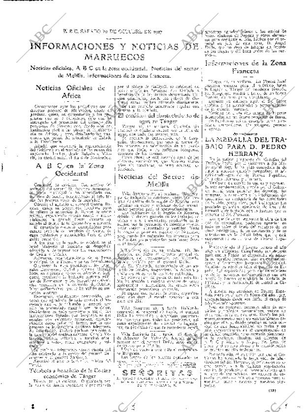 ABC MADRID 22-10-1927 página 19