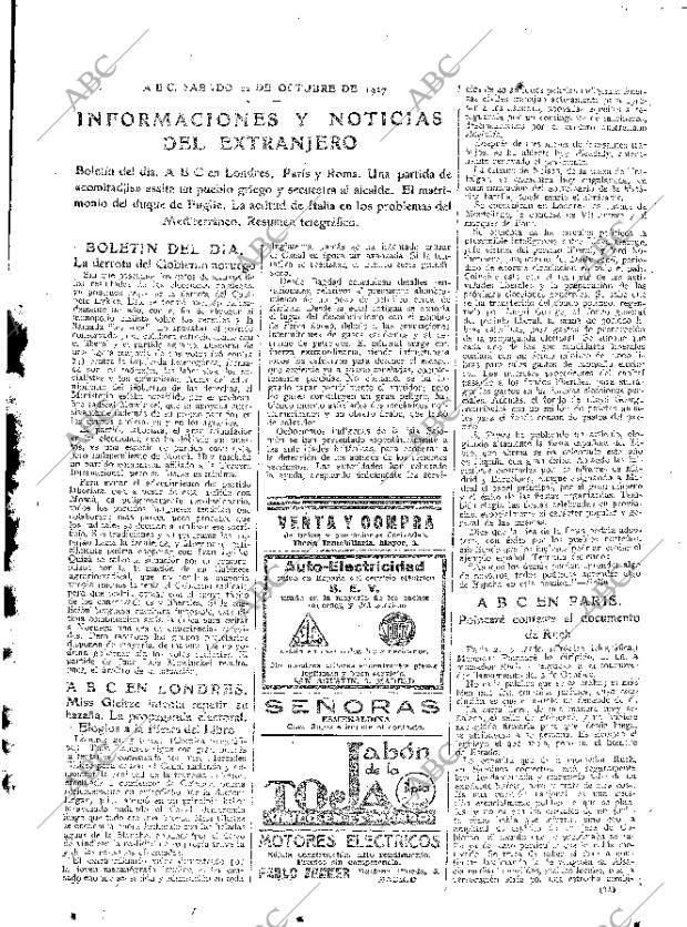 ABC MADRID 22-10-1927 página 31