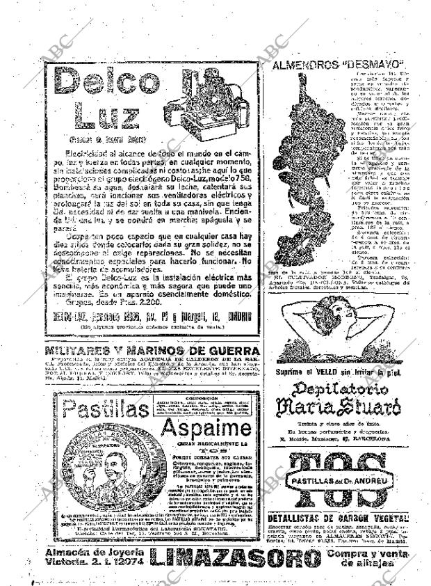 ABC MADRID 22-10-1927 página 44