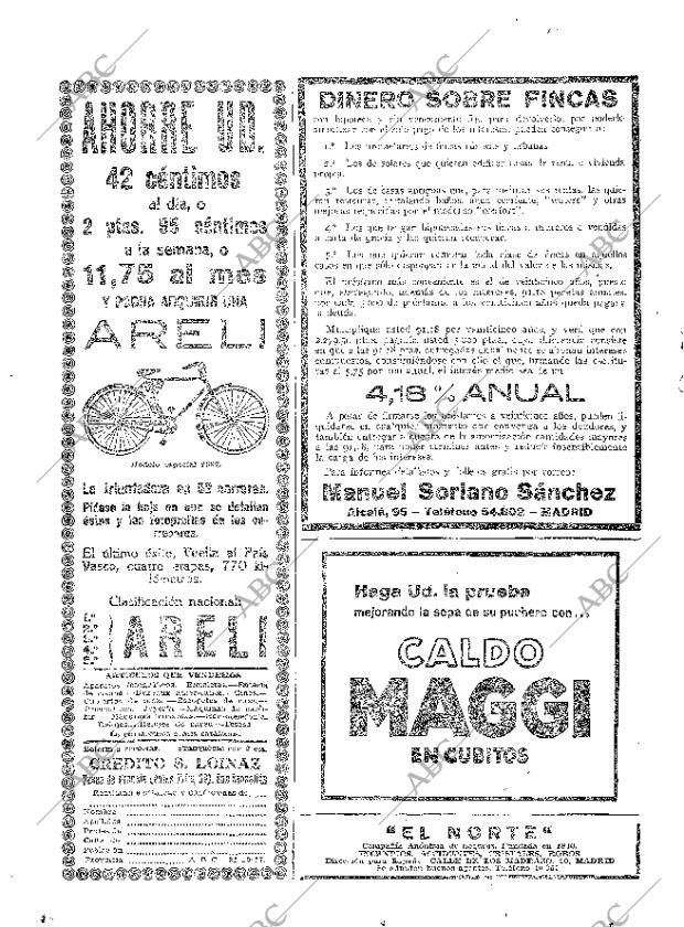 ABC MADRID 22-10-1927 página 46