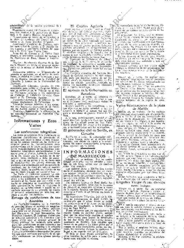 ABC MADRID 28-10-1927 página 22