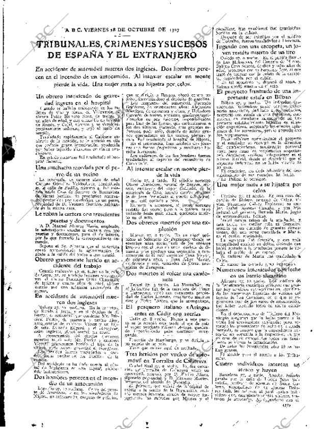 ABC MADRID 28-10-1927 página 27