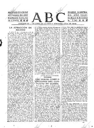 ABC MADRID 28-10-1927 página 3