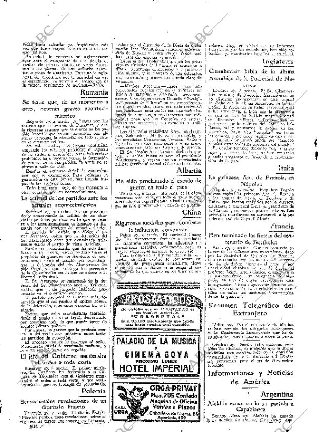 ABC MADRID 28-10-1927 página 32