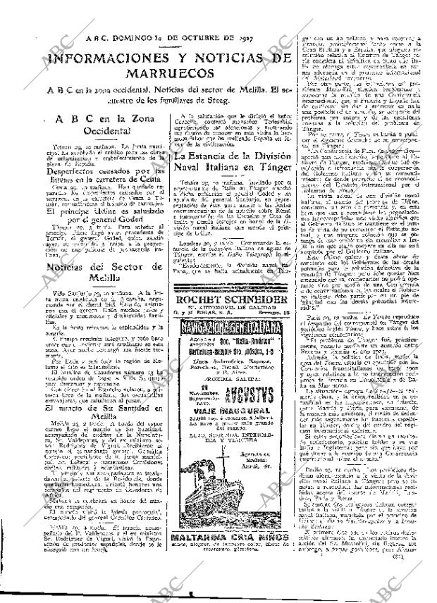 ABC MADRID 30-10-1927 página 31