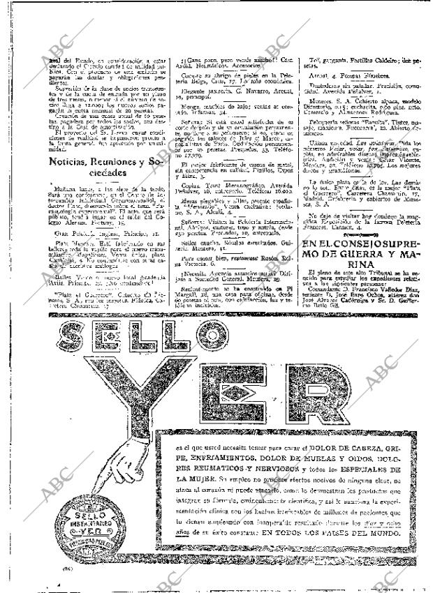 ABC MADRID 30-10-1927 página 36