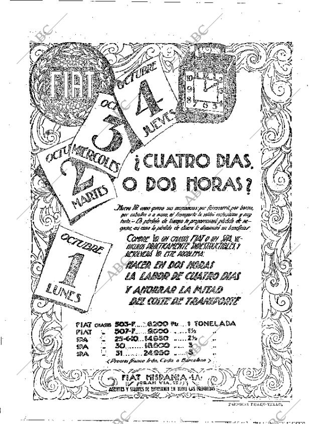 ABC MADRID 30-10-1927 página 42