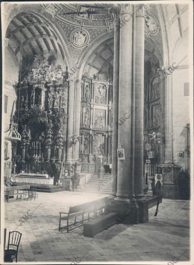 Interior de la iglesia mayor de Aracena