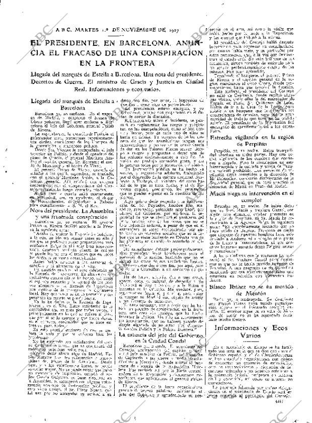 ABC MADRID 01-11-1927 página 23