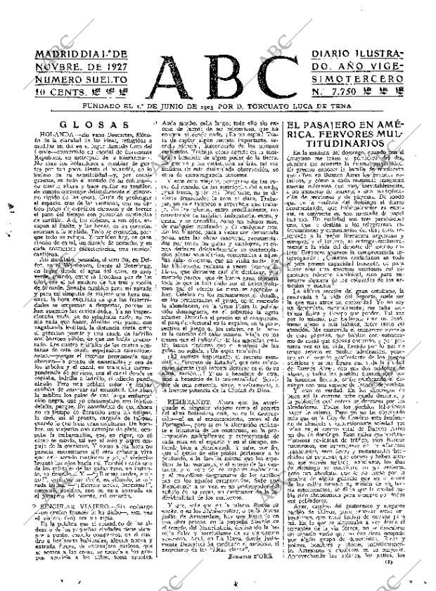 ABC MADRID 01-11-1927 página 3