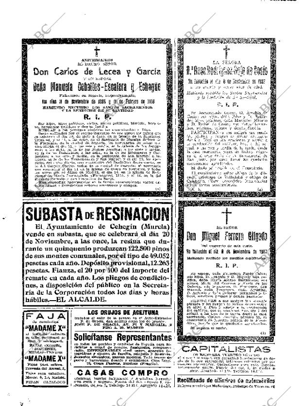 ABC MADRID 09-11-1927 página 38