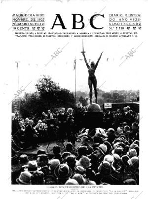ABC MADRID 10-11-1927 página 1
