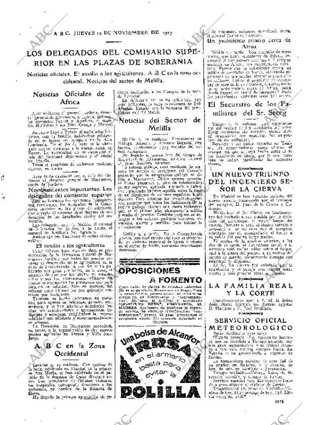 ABC MADRID 10-11-1927 página 17