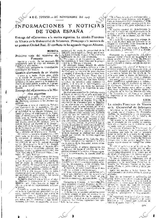 ABC MADRID 10-11-1927 página 29