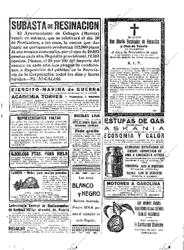ABC MADRID 10-11-1927 página 43