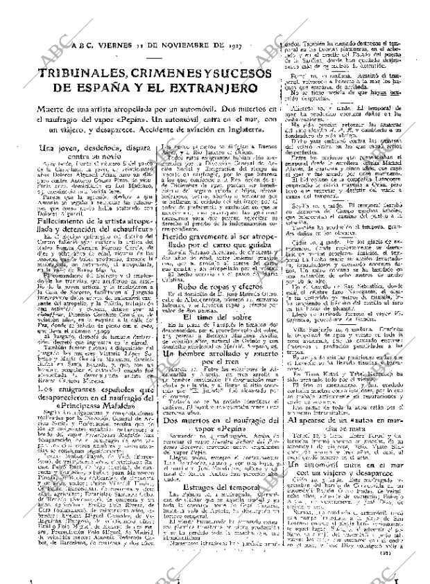 ABC MADRID 11-11-1927 página 25