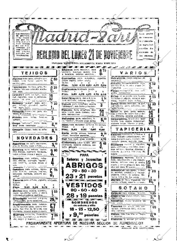 ABC MADRID 20-11-1927 página 24