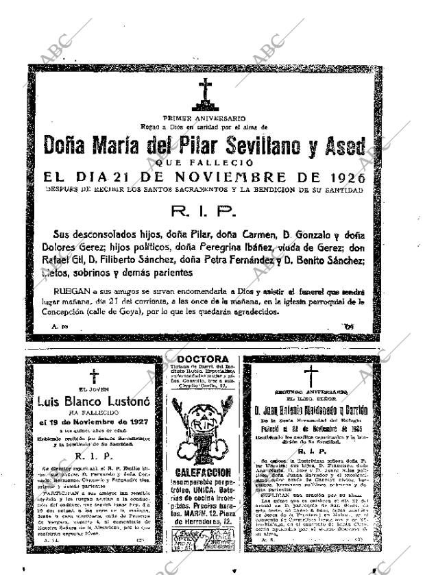 ABC MADRID 20-11-1927 página 48