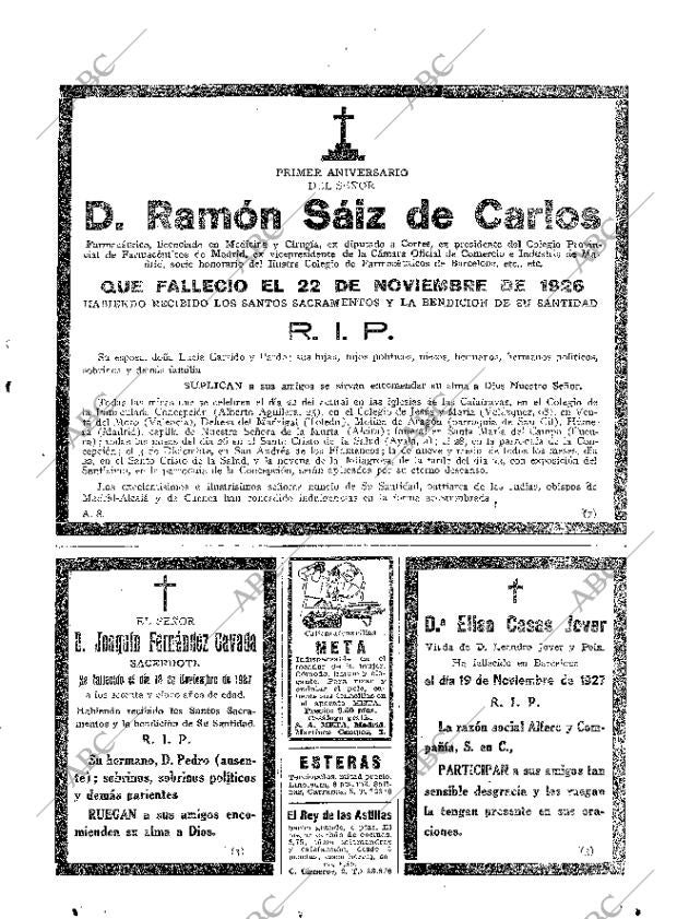 ABC MADRID 20-11-1927 página 49